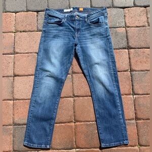 Pilcro Hyphen Straight Cut Blue Jeans
